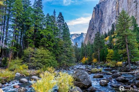 The Merced River in Yosemite National Park CA - Photorator