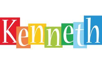 Kenneth Logo | Name Logo Generator - Smoothie, Summer, Birthday, Kiddo, Colors Style