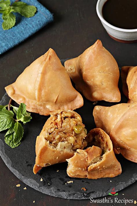 Samosa Recipe, How to make Punjabi Samosa - Swasthi's Recipes