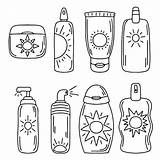 Sunscreen Coloring Pages sketch template