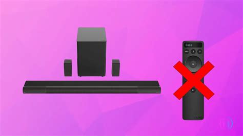 How To Adjust Vizio Sound Bar Settings Without A Remote