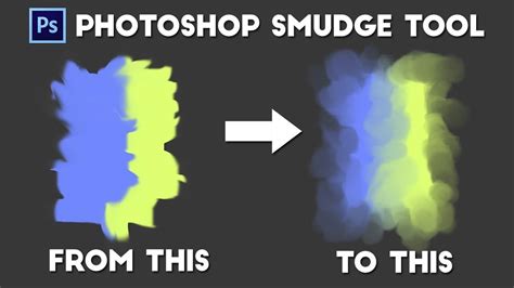 Using Photoshop smudge tool to blend color and simulate wet medium ...