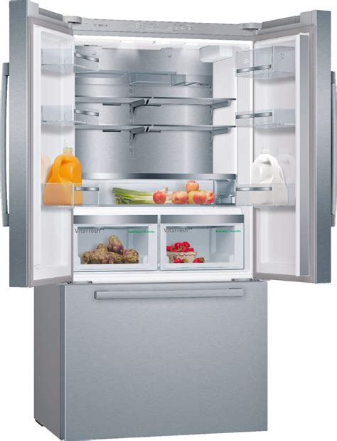 Questions and Answers: Bosch 800 Series 21 Cu. Ft. French Door Counter-Depth Smart Refrigerator ...