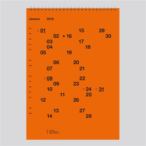 an orange calendar with numbers on it