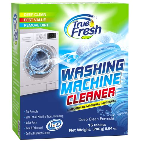 True Fresh Washing Machine Cleaner Tablets 15 Pack - Washer Cleaner ...