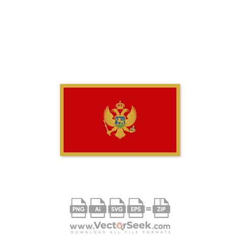 Montenegro Flag Vector - (.Ai .PNG .SVG .EPS Free Download)