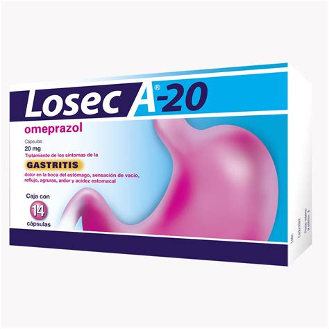 Losec A-20 20 mg 14 Cápsulas