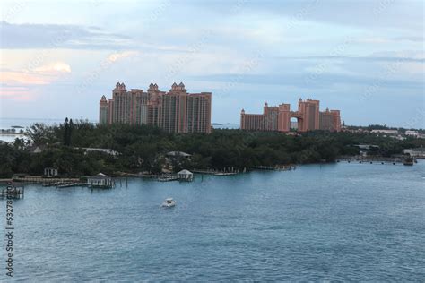 Royal Towers Hotel, Atlantis resort, Paradise Island, The Bahamas Stock Photo | Adobe Stock