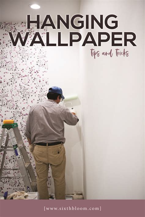 Hanging Wallpaper Tips and Tricks | How to hang wallpaper, Wallpapering tips, Diy wallpaper