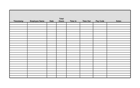 40 Free Timesheet Templates [in Excel] ᐅ TemplateLab