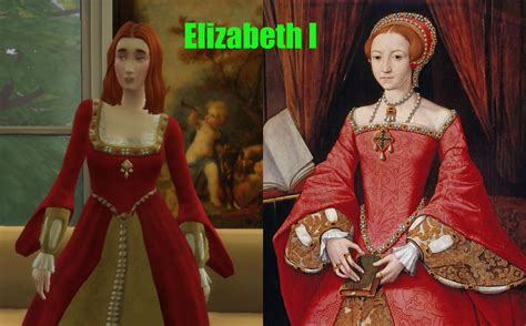 Elizabeth I: The Sims 4 by thelonerranger on DeviantArt