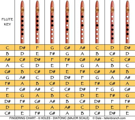 6 Holes Diatonic (or major) Scale - This is the well known "do-re-mi-fa-sol-la-ti-do"… | Native ...