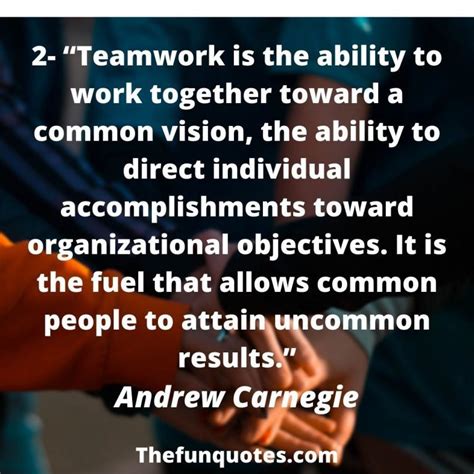 Top 30 Teamwork Quotes And Sayings - THEFUNQUOTES