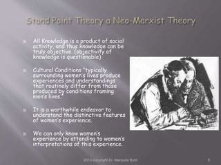 Chapter29 standpoint theory (1) | PPT