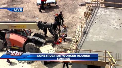 Construction worker transported to hospital after being injured at site in Sunrise - WSVN 7News ...