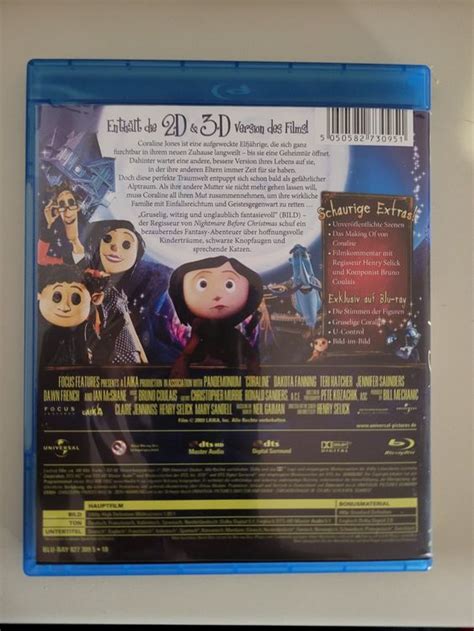 Coraline - Extrem Rar (Blu-Ray), 2D & 3D mit 3d-Brillen | Kaufen auf Ricardo