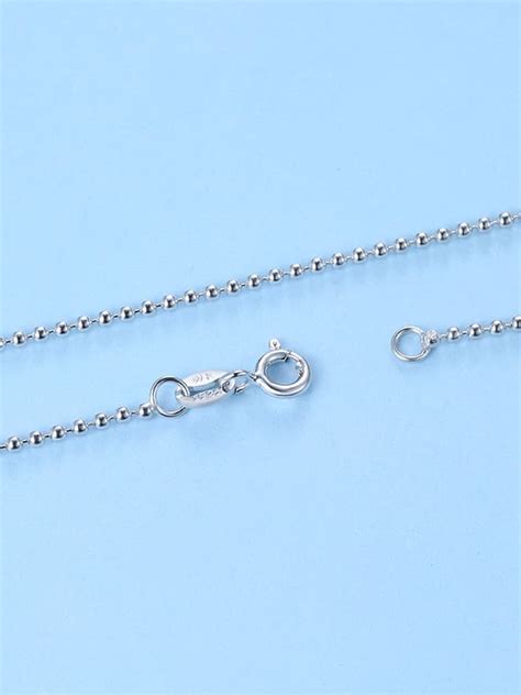 925 Sterling Silver Bead Chain - 1000658770