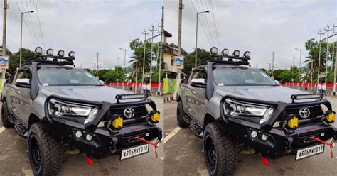 Heavily modified Toyota Hilux truck looks brute - Techno Blender