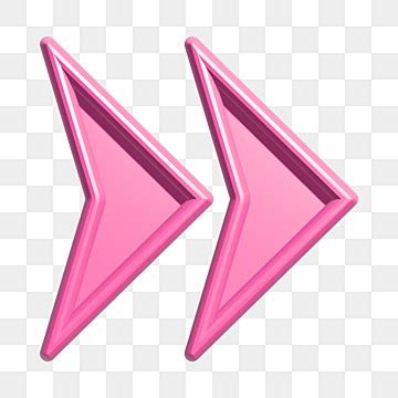 Right Arrow Vector Design Images, 3d Double Pink Arrow Right Head Png, 3d, Arrow, Logo PNG Image ...
