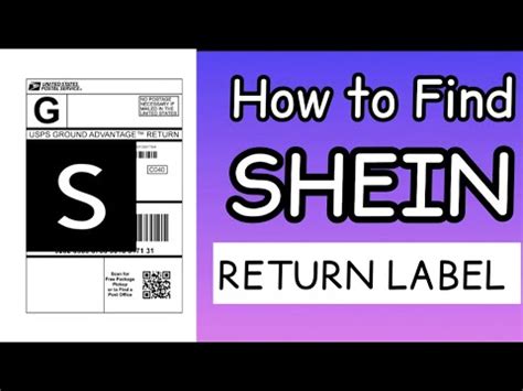 HOW TO FIND AND PRINT SHEIN RETURN LABEL! 3 EASY WAYS (Tutorial) - YouTube