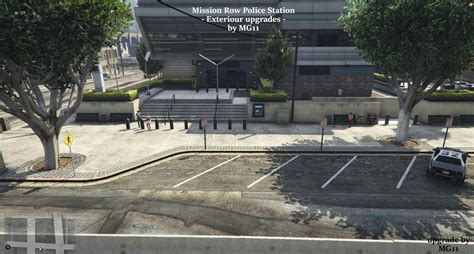 Mission Row PD Exterior for Roleplay [SP / FiveM] – GTA 5 mod