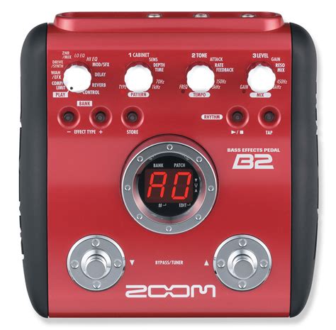 ZOOM B2 BASS MULTI FX EFFECTS PEDAL – South Coast Music