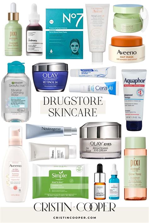 Drugstore Skincare - Cristin Cooper