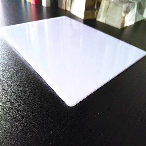 Opal White 1/8 Inch Thick High Gloss White Color Acrylic Plastic Sheet 3mm - Buy White Color ...