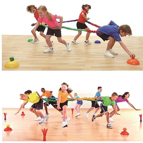 Elastic Rubber Rope Kids Child Elastic Sport Pull Rope Training Equipment Team Activity Tool ...