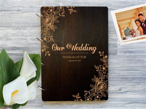 Wedding Photo Album Personalized Photo Album Custom Wedding