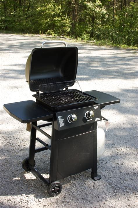 brinkmann 2 burner gas grill | livefire