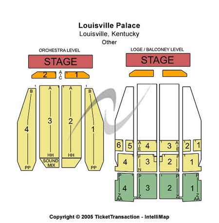 Palace Theatre Louisville Ky Seating Chart | Awesome Home