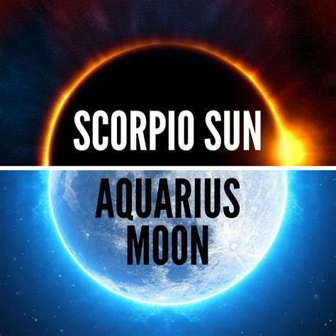 Scorpio Sun Aquarius Moon Personality | astroligion.com