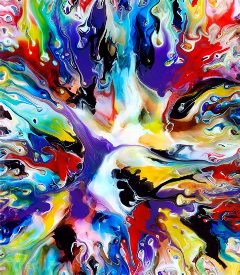 Fluid Painting 109 - Mark Chadwick Art