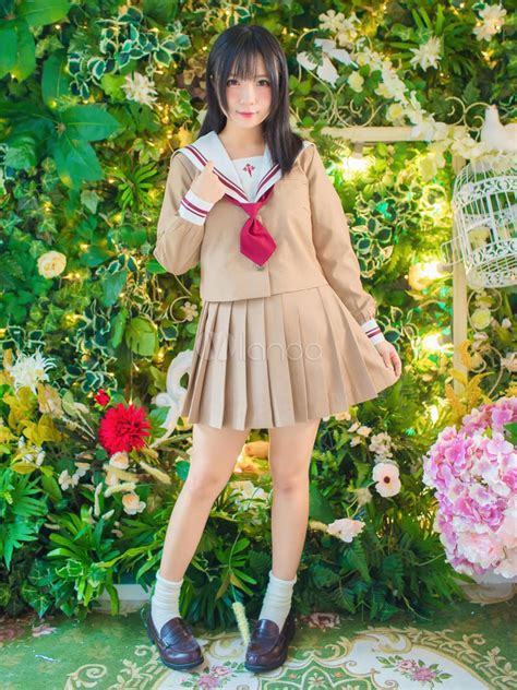 Japanese Anime School Uniform Kawaii School Girl Cosplay - Milanoo.com