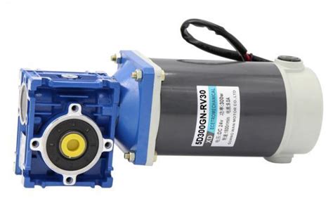 Worm Gear Motor 12V 24V with encoder worm gear electric motor