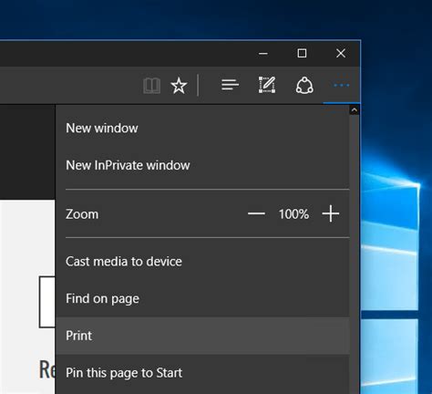 How To Print Any Web Page Content in Black and White in Microsoft Edge ...