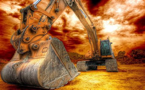 Excavator Wallpaper - WallpaperSafari