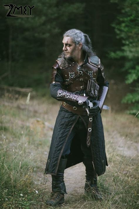 WITCHER Costume. Geralt Cosplay Costume from by ZmeyCostumes | Geralt cosplay, Bear armor, Cosplay