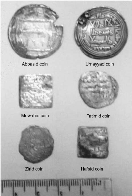 Six groups of medieval silver coins supplied from the treasury ...