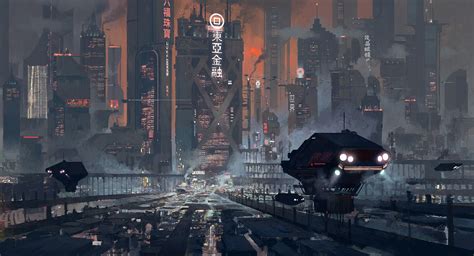 City, 立方体星人 TP | Futuristic city, Sci fi city, Cyberpunk art