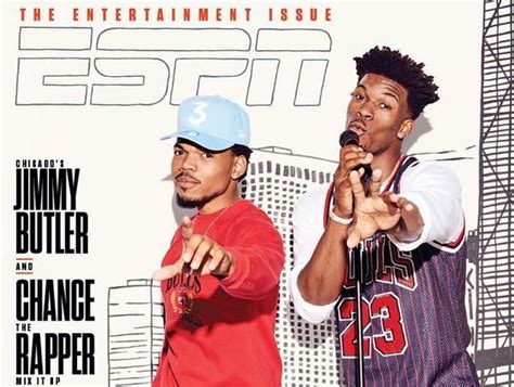 Chicago Est.1837: SPORTS: CHANCE THE RAPPER & JIMMY BUTLER COVER ESPN ...