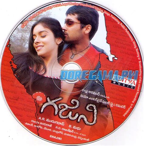 DoReGaMa: Ghajini [2005] Telugu Mp3 Songs