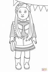 American Girl doll coloring pages To Download And Print For Free sketch template