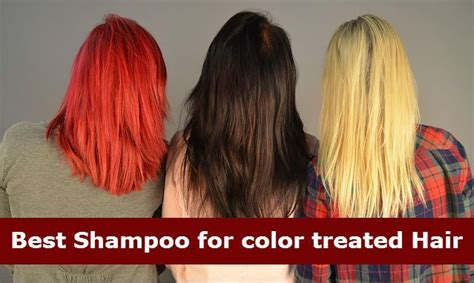 Best Shampoo for color treated hair