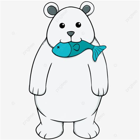 Polar Bear, Polar Bears, Polar Bear Cute, Cartoon Polar Bear PNG ...