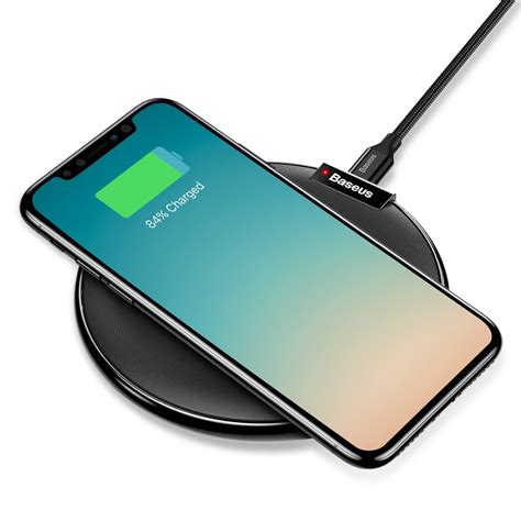 Baseus iX Qi Wireless Fast Charger for iPhone 8 / 8 Plus / X Wireless ...