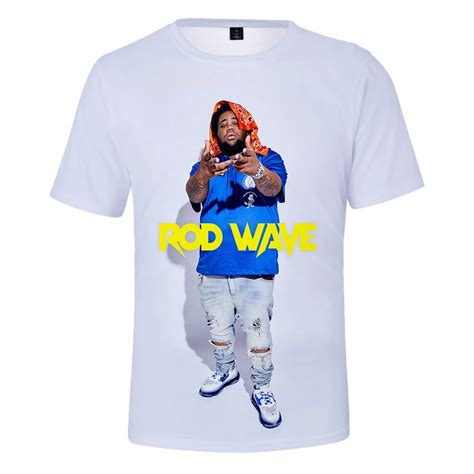 ROD WAVE Oversized Aesthetic T-shirts