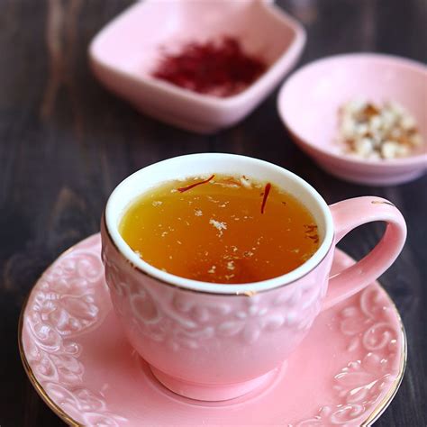 Kashmiri Kahwa Recipe | Kahwa Tea Recipe- Sharmis Passions