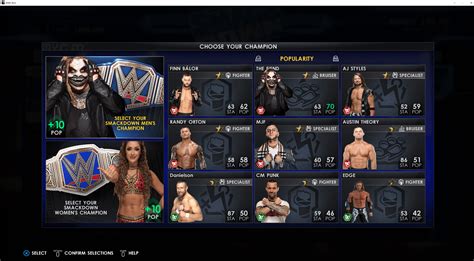 MyGm Smackdown Roster : r/WWEGames